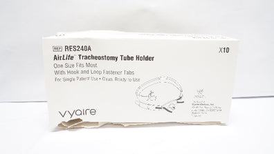 Vyaire RES240A AirLife Tracheostomy Tube Holder - Box of 10
